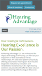 Mobile Screenshot of hearingadvantagellc.com